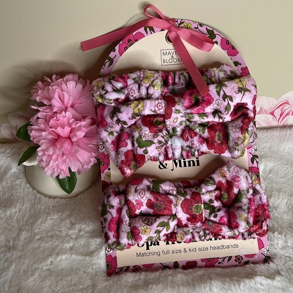 Maven & Bloom Spa Headbands Mommy & Mini Matching Set - Picture 1 of 5